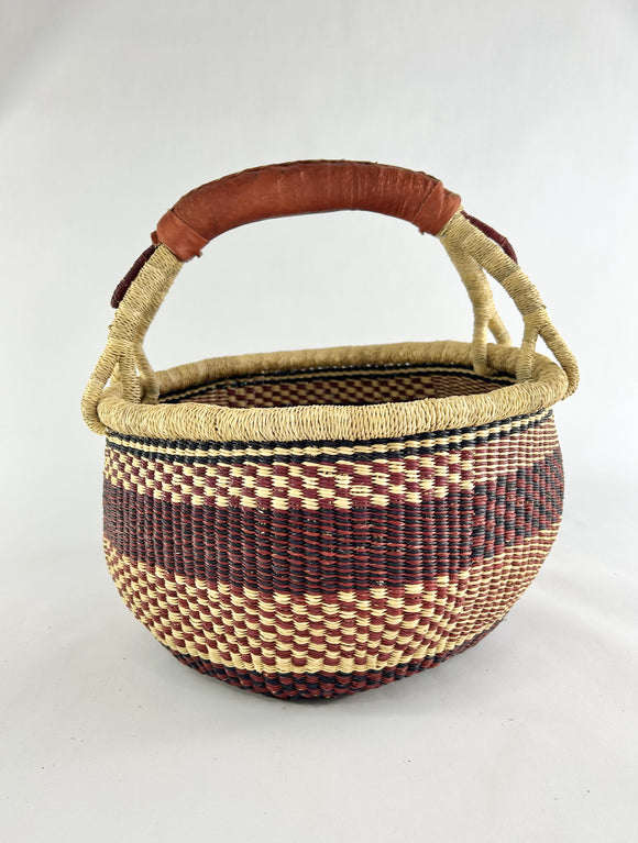 Medium Round African Basket 2
