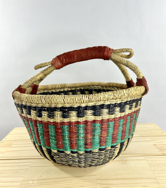 Medium Round African Basket 6