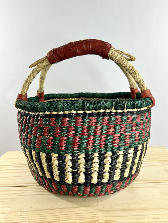 Medium Round African Basket 7