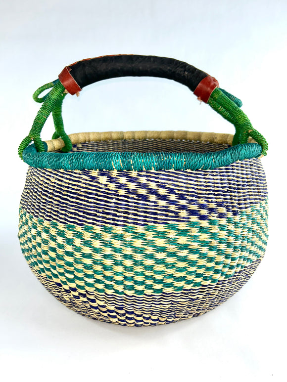 Large Round African Basket 3