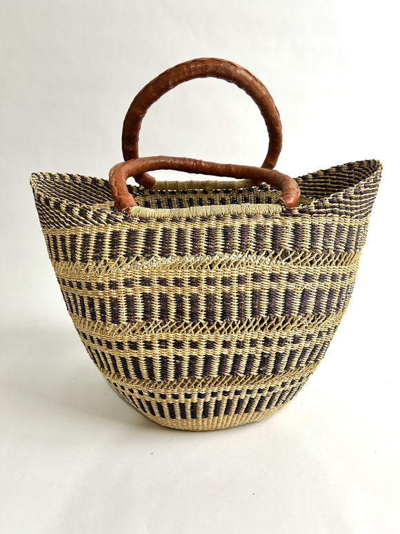 Large U Shopper African Basket 8