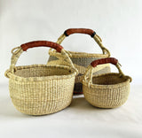 Small Round African Basket 4