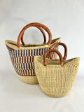 Large U Shopper African Basket 6