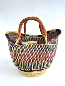 Large U Shopper African Basket 6