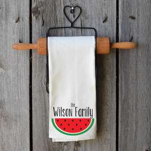 Personalized Watermelon Dish Cloth