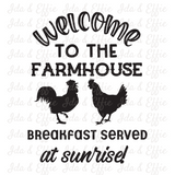 Welcome to the Farmhouse Dish Cloth